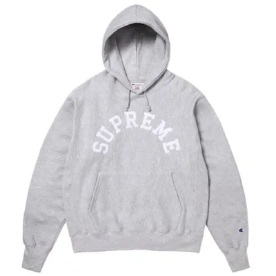 Supreme Champion アーチロゴ パーカー グレー
