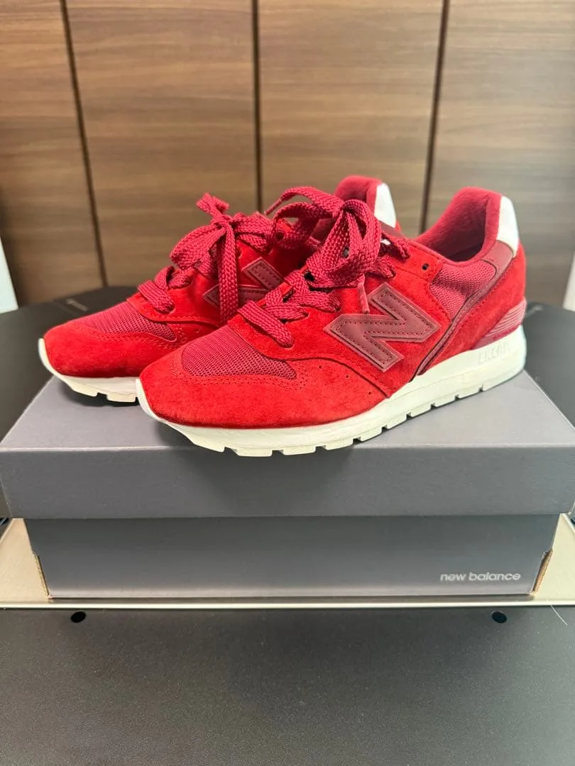 หมวก New Balance M996LRD MADE USA สีแดง 23.0ซม