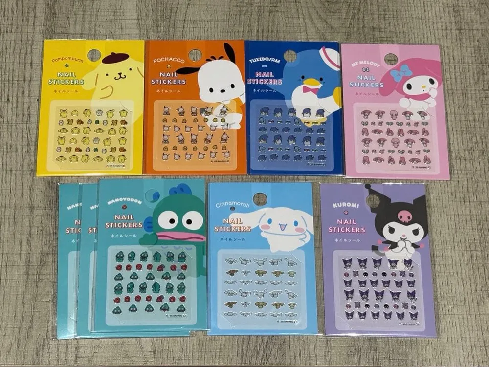 サンリオ Sanrio ネイルシール 9枚まとめ売り