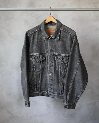 90s Levi’s 70507 先染め ブラック デニムジャケット USA製