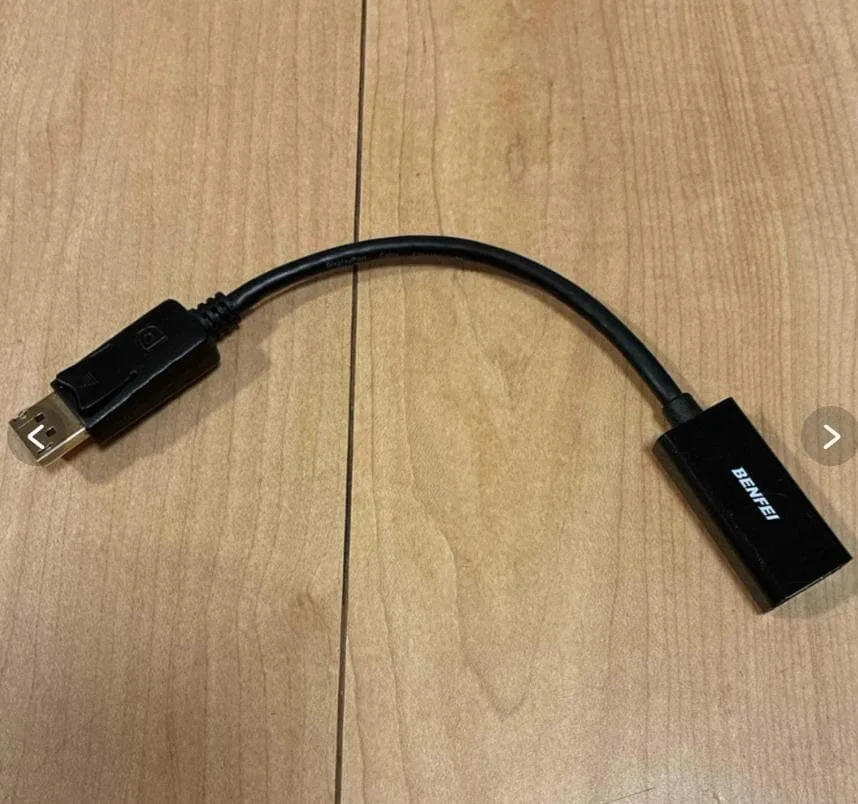 BENFEI DisplayPort 変換アダプター 本体