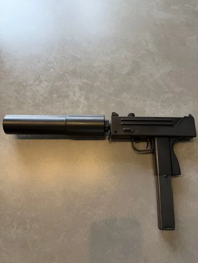 MAC Ingram M11 เครื่องปราบปรามปืนกลมือ Silencer Maruzen