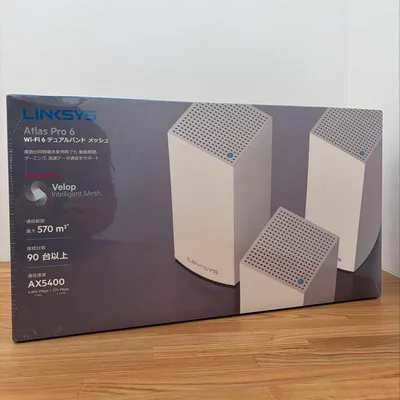 【新品未開封】LINKSYS Atlas Pro 6 3台セット AX5400