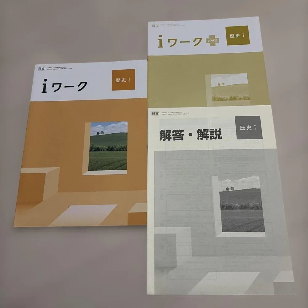 iワーク 歴史I 3点セット 解答解説付き 塾用教材