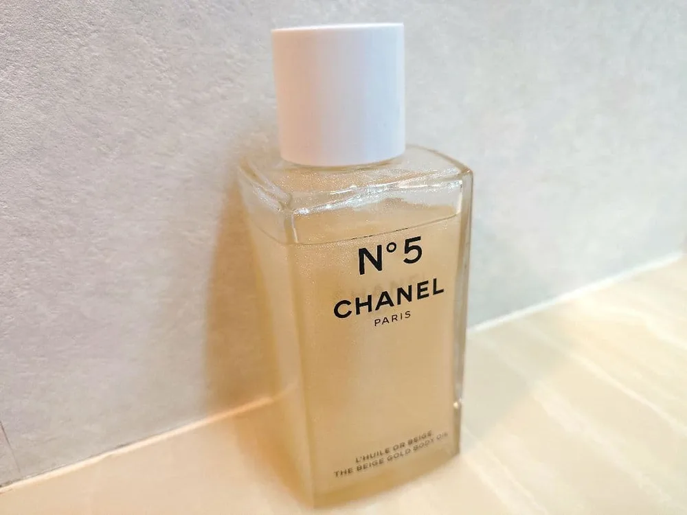 CHANEL シャネル N°5 ザ ベージュ ゴールド ボディオイル 250ml