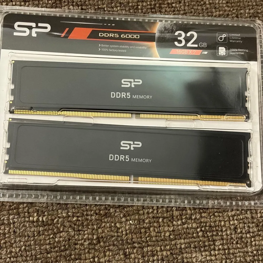 シリコンパワー メモリ DDR5 32Gb (2x16GB) 6000MHz