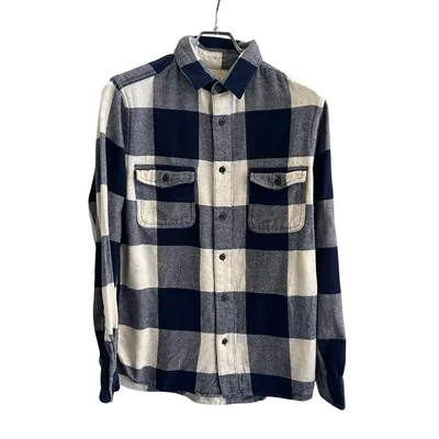MOSSIMO SUPPLY ネルシャツ ネイビー系 バッファローチェック US