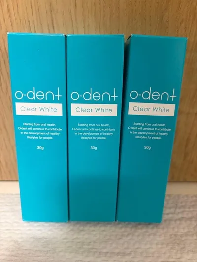 新品 オーデント クリアホワイト o-dent ホワイトニング 歯磨き 日本製