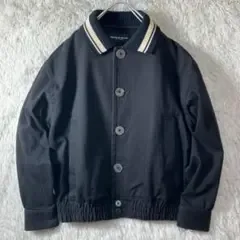 美品 90s NICOLE CLUB ニコル 個性派 バックプリントブルゾン