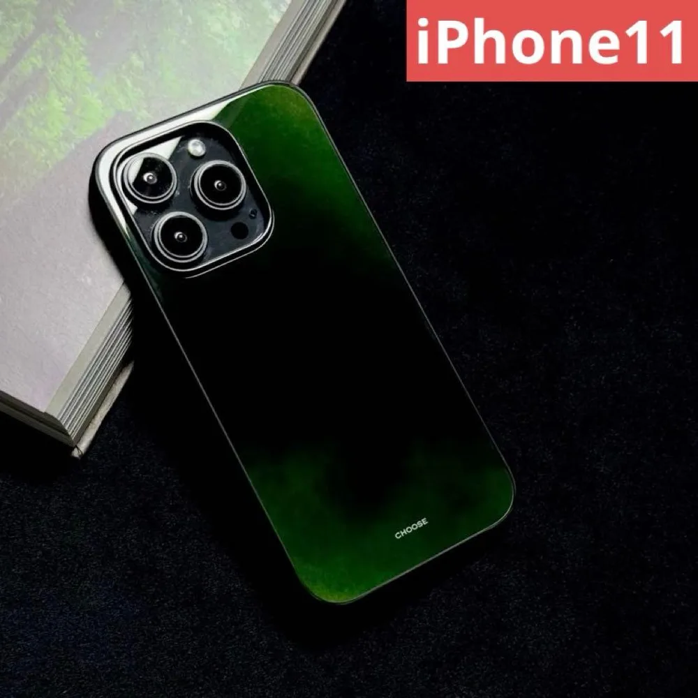 【新入荷】iPhone11ケース グリーン