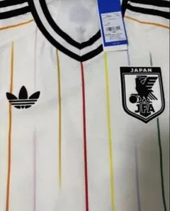 adidas サッカー日本代表 長袖 アウェイオーセンティックユニフォーム L