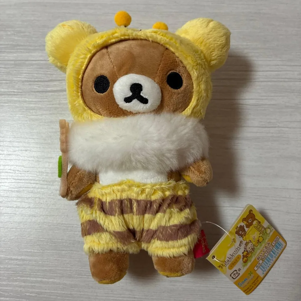 リラックマ ぬいぐるみ ハチミツの森 ミツバチ