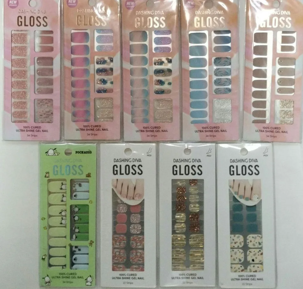 新品 DASHING DIVA GLOSS ネイルシールお纏め 9点セット