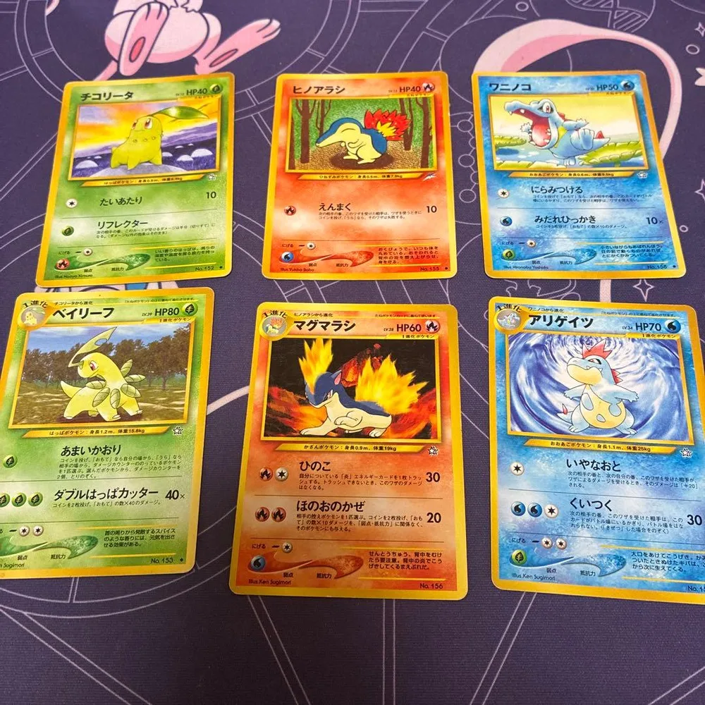 ポケモンカード ジョウト御三家 進化セット