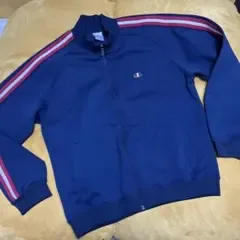 Champion ジャージ トラックジャケット ネイビー L