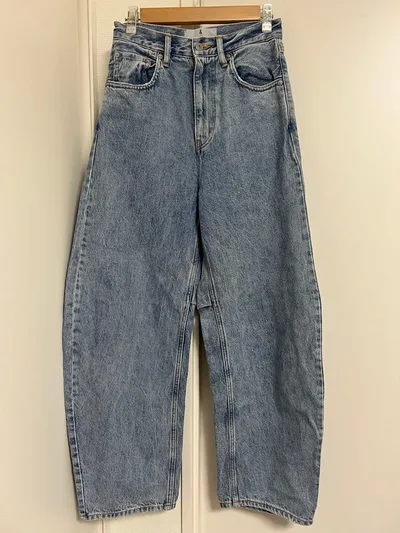 Curensology<&RC>カーヴィーデニムパンツ 36ブルー