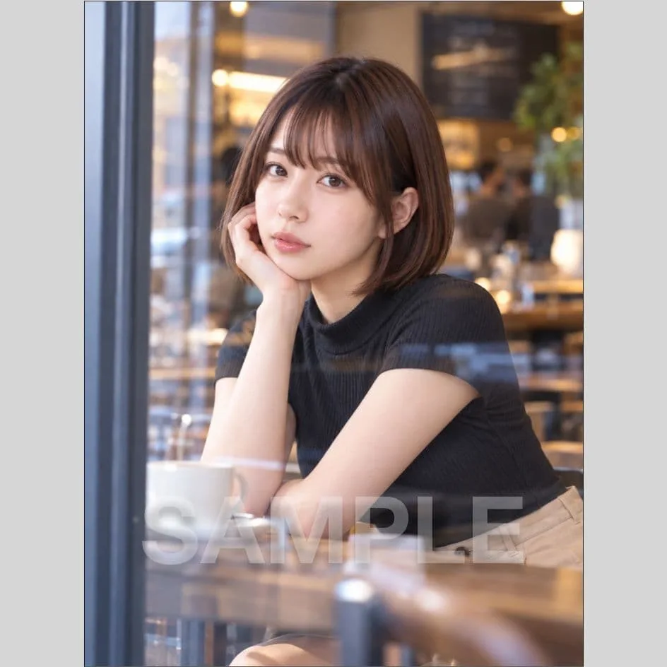 AI美女 YURA vol.01 高光沢A4ポスター NMR-008u