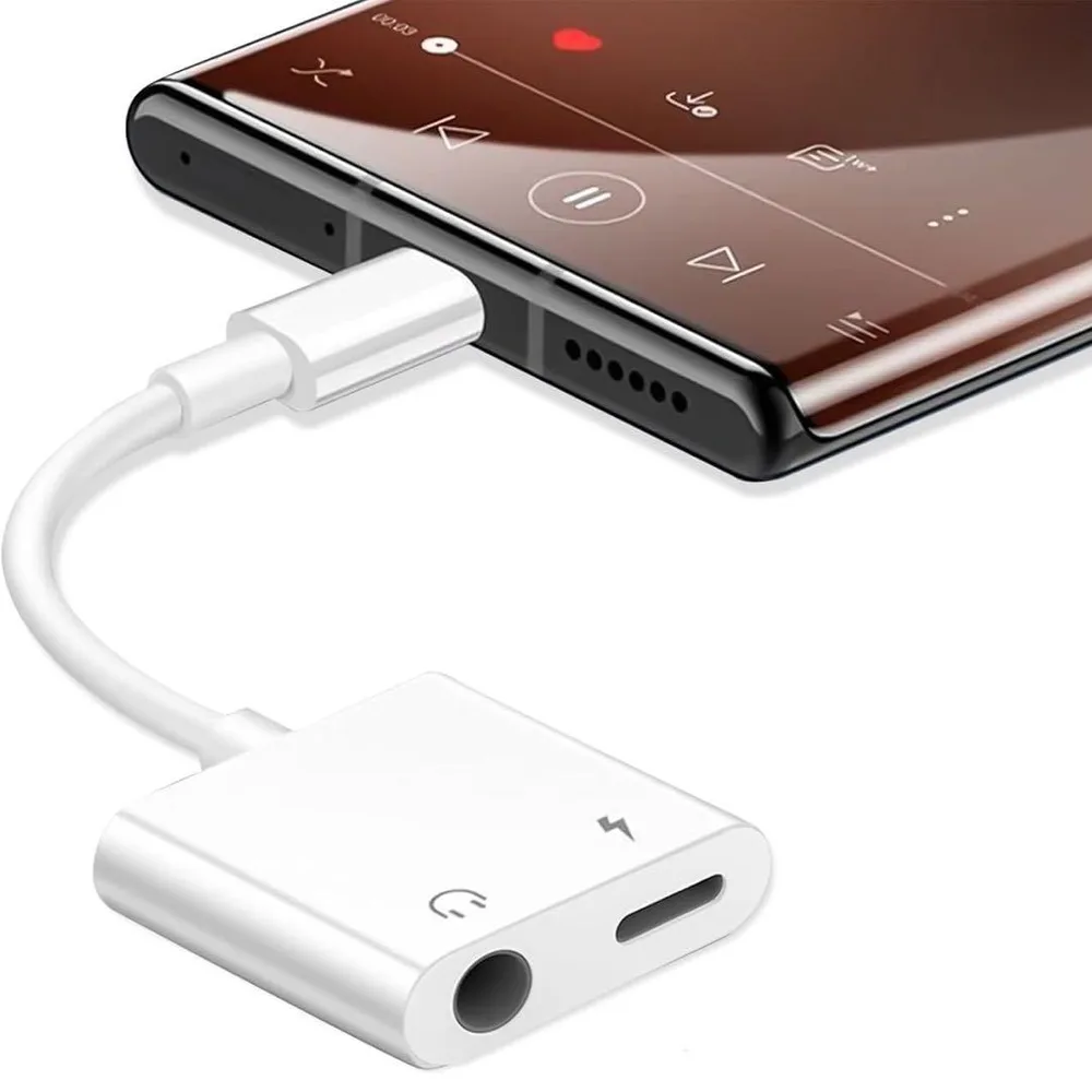 3.5mm+Type-C 2in1変換イヤホンジャック iphone17/18