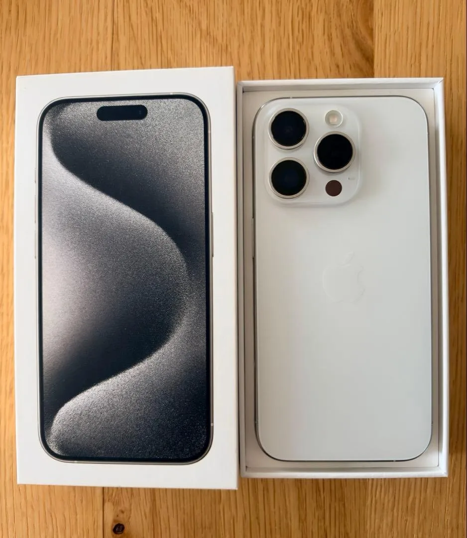 【美品】Apple iPhone 15 Pro 256GB 本体