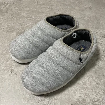 未使用 POLO RALPH LAUREN MAXSON スリッポン グレー