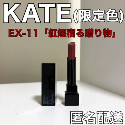 【限定色】KATE リップモンスター EX-11 紅煙宿る贈り物 リップ 口紅