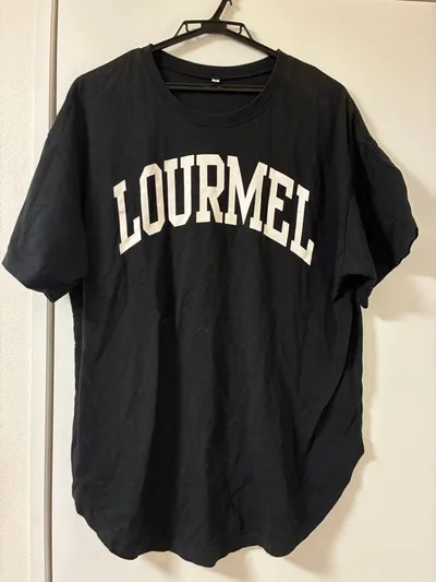 LOURMEL ロゴTシャツ ブラック
