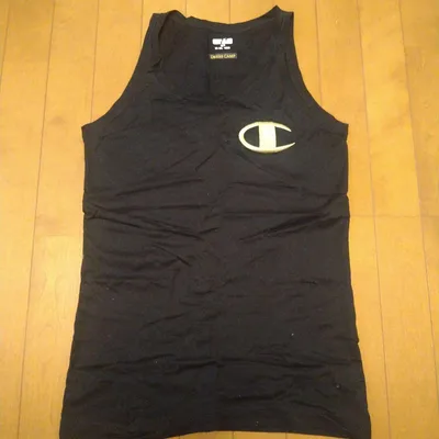 DRESSCAMP x CHAMPION タンクトップ BIGロゴ 46 ⑧