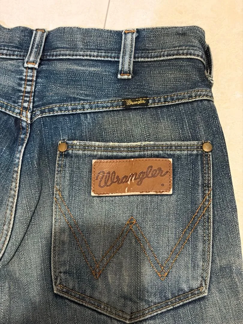 Wrangler ストレートデニムパンツ インディゴ W30
