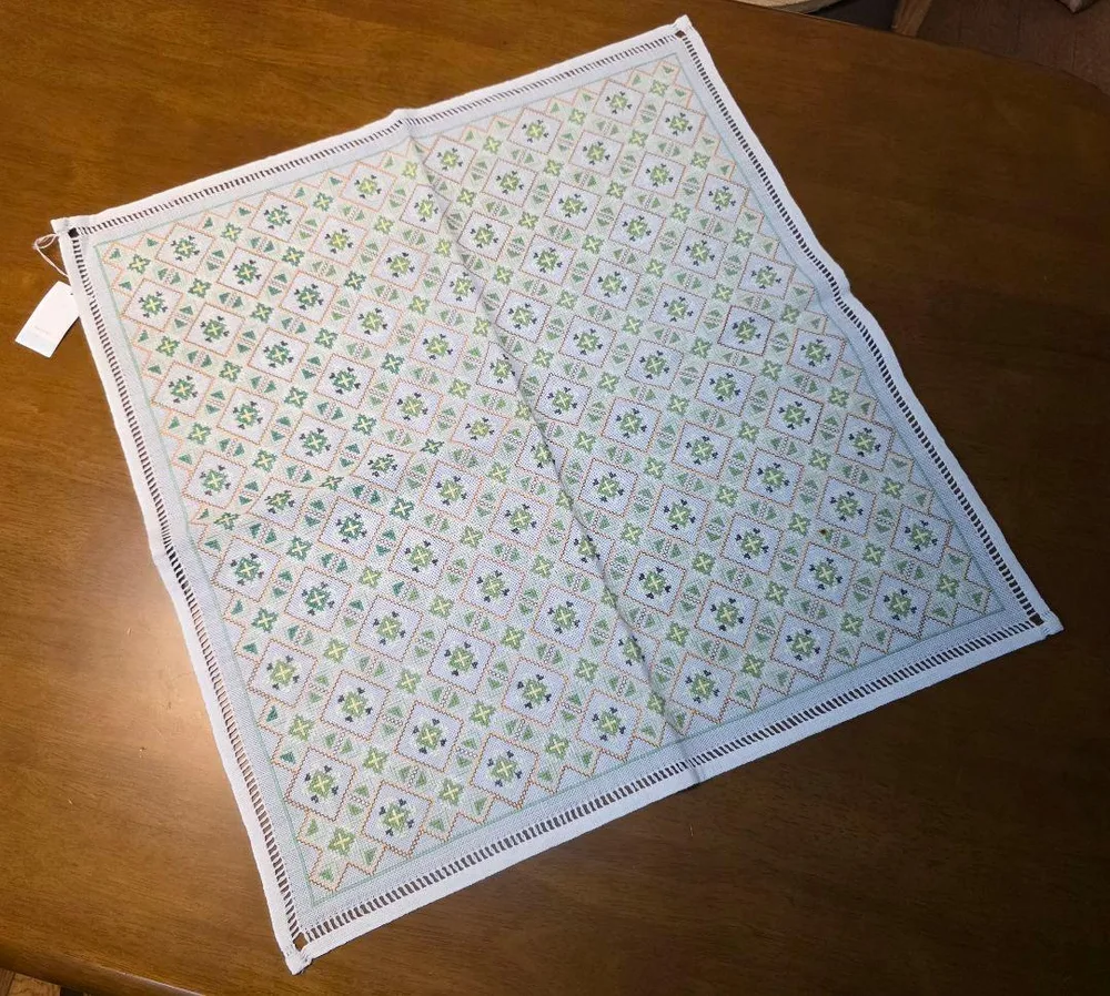クロスステッチクロス テーブルクロス カバークロス新品