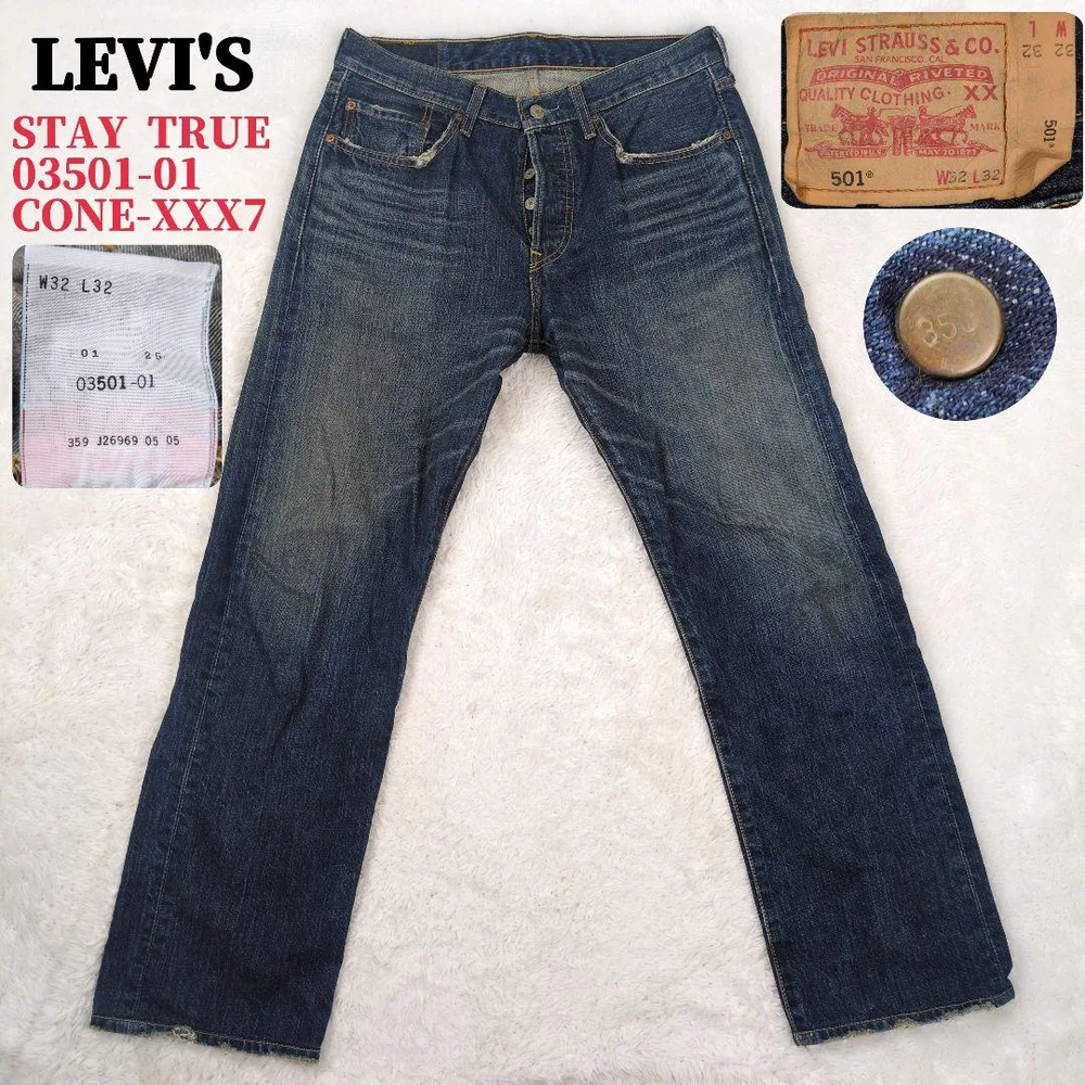 Levi's 501 STAY TRUE 03501-01 CONE-XXX7