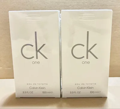 ★新品★カルバンクライン CK one EDT 100ml ×2本★送料込!