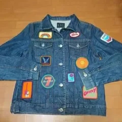 E・C・L デニムジャケット ワッペン付き
