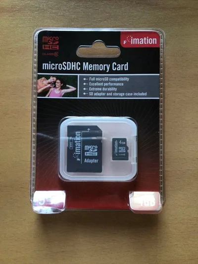 Imation microSDHC 4GB メモリーカード 新品未開封