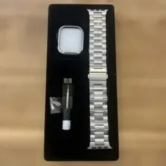 Apple Watch ベルト バンド シルバー