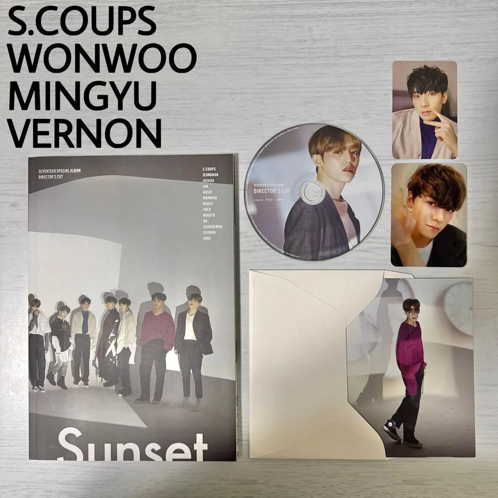 SEVENTEEN DIRECTOR'S CUT SUNSET CD トレカ
