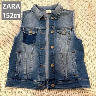 ZARA Girls デニムベスト 152cm