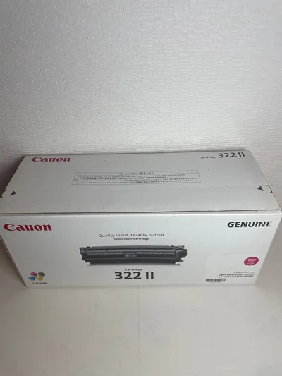 【未開封】Canon トナーカートリッジ 322 II マゼンタ 純正