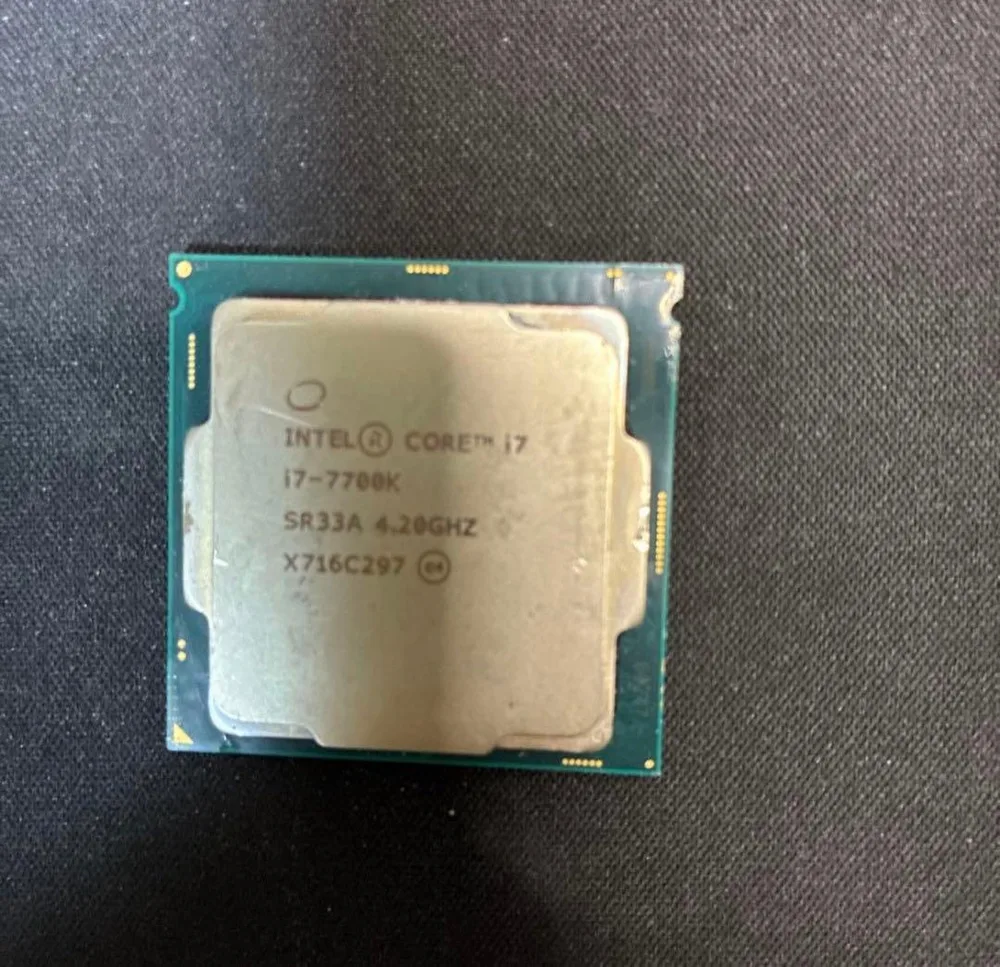 INTEL I7-7700K CPU 動作未確認