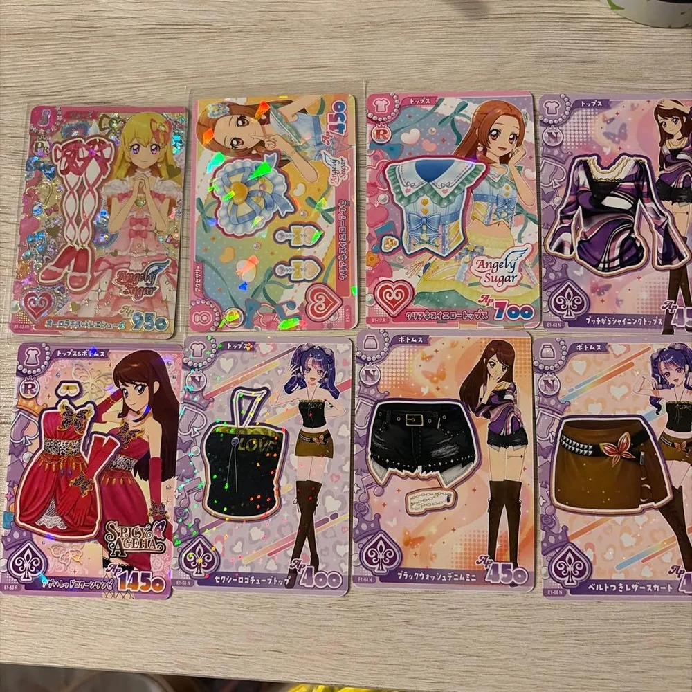 アイカツ!アンコール オーロラキスバレエシューズ おまけノーマル+レア7枚付