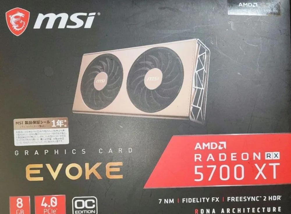 MSI EVOKE RADEON RX5700XT