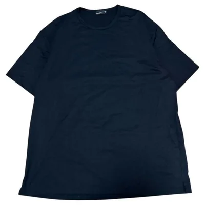 LAD MUSICIAN 無地 Tシャツ ブラック サイズ42
