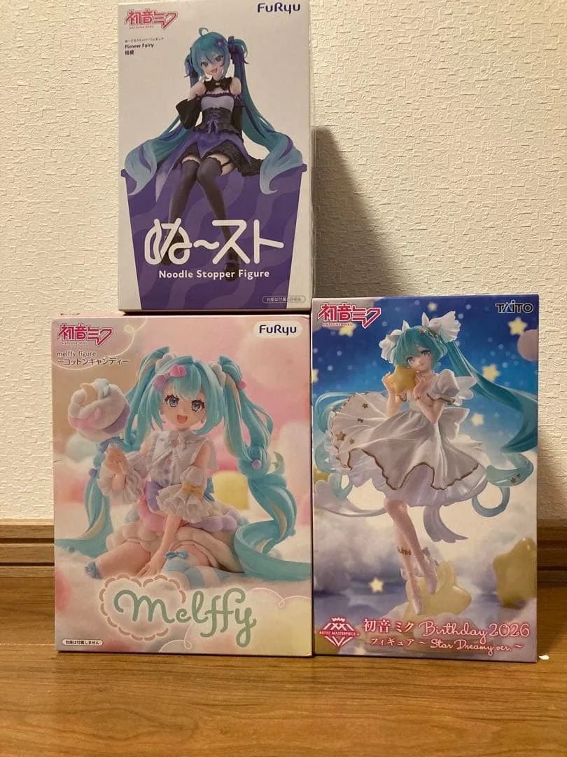 【未開封】初音ミクフィギュアまとめ売り