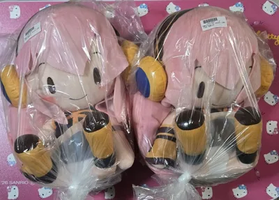巡音ルカ ふわぷち LLぬいぐるみ 2点セット