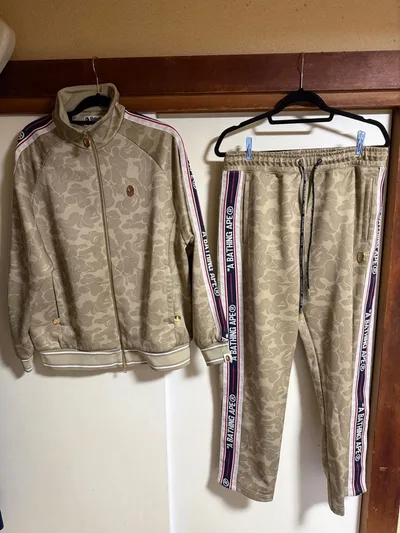 【A BATHING APE ジャージ セットアップ L】