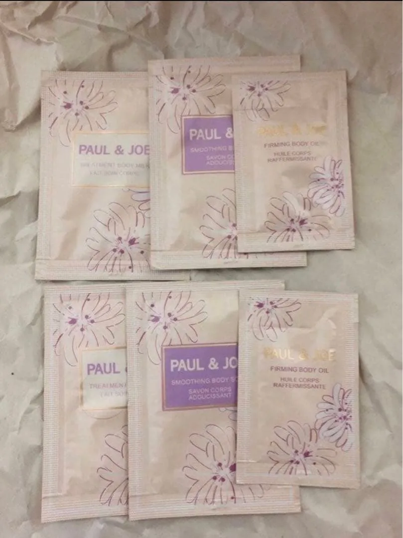 PAUL&JOE ボディオイル ボディソープ ボディミルク 試供品セット