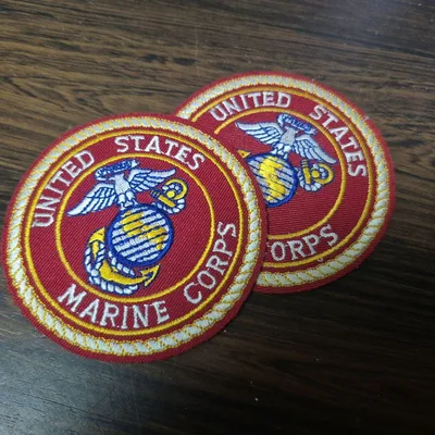 アメリカ 米海兵隊 ワッペン 2枚セット