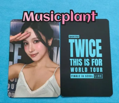 TWICE this is for Musicplant 特典 トレカ ①
