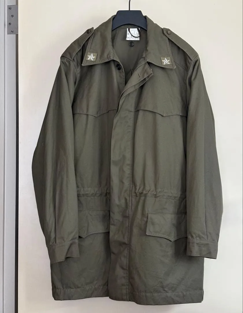 美品!00's イタリア軍 ミリタリー ジャケット フィールドジャケット 48