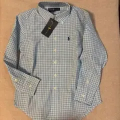 RALPH LAUREN チェック柄 長袖シャツ140