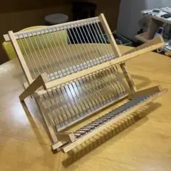 木製マガジンラック 折りたたみ式